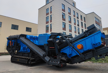 履带式破碎机其实也可以在建筑垃圾上使用到